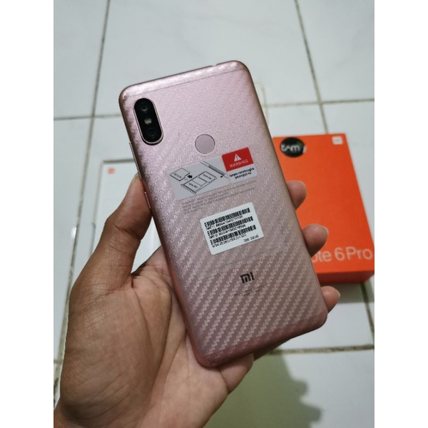 Redmi Note 6 Pro 3/32 SECOND TERMURAH