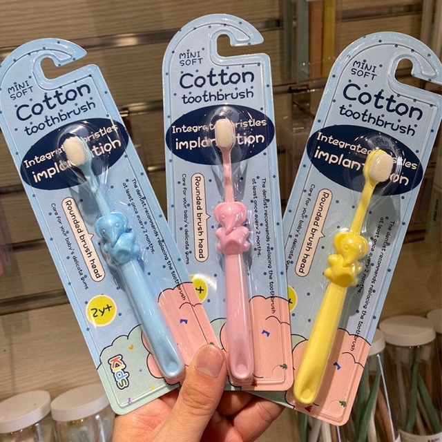 Sikat Gigi Anak H407 Dengan Bulu Halus dan Lembut Cotton Toothbrush ACC