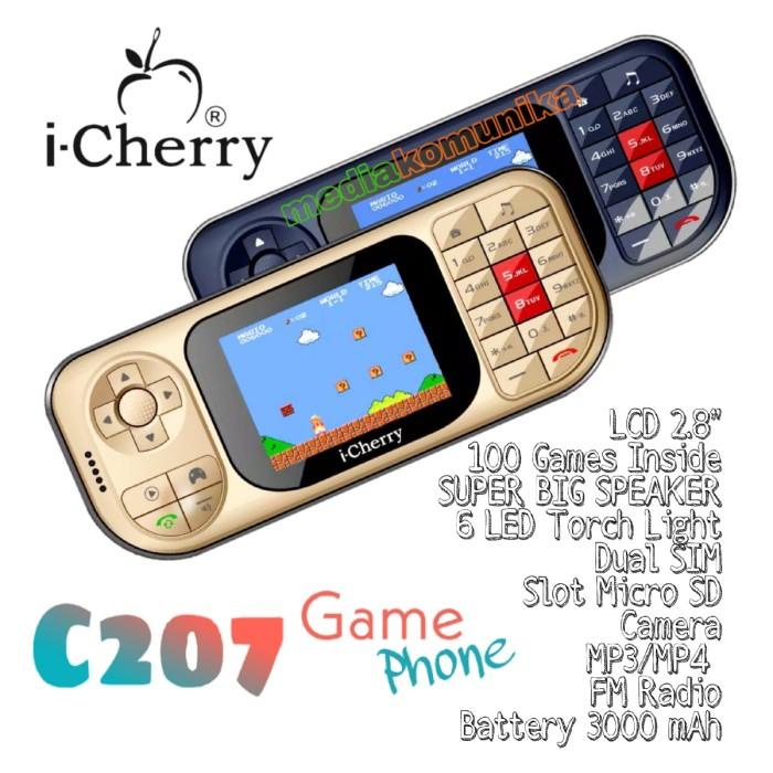 iCHERRY C207 GAME PHONE HP GAME TERBARU 2020