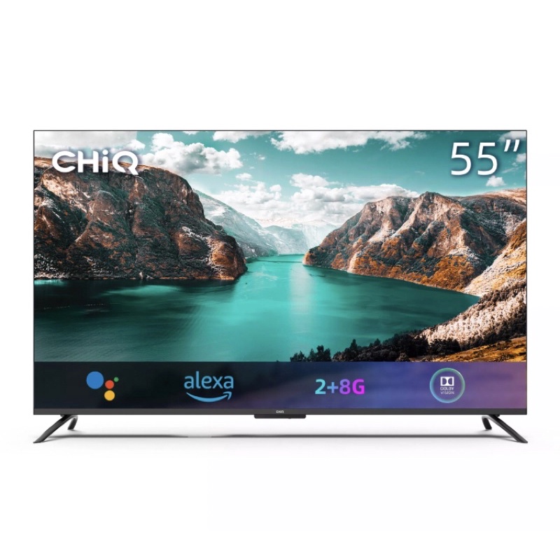 TV SMART 55 inch CHIQ 4K UHD android digital