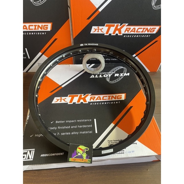 Velg Almunium TK Racing Ring 17 Lebar 160 Velg TK Racing 160 Ring 17 Hitam & Silver