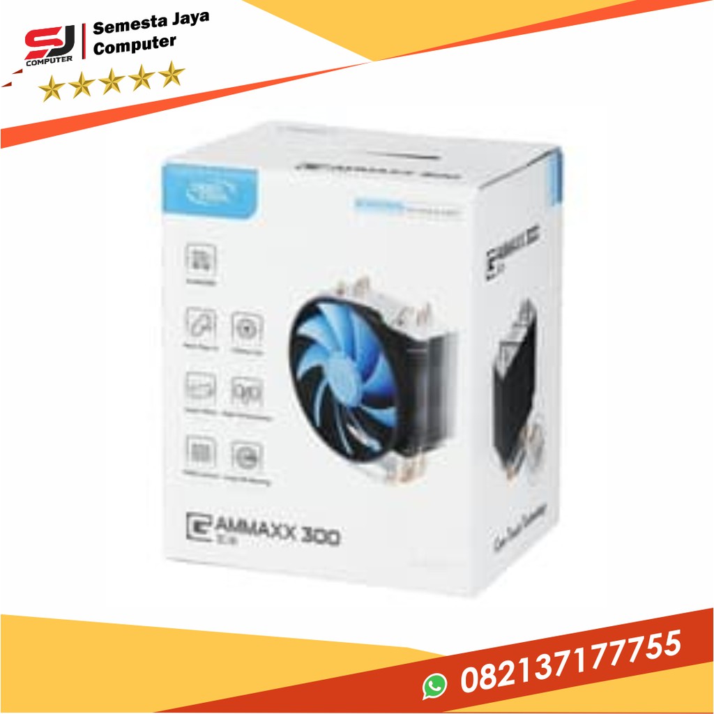 Cooling Fan Deepcool GAMMAXX 300 LGA 775/1156/AMD 12 cm fan