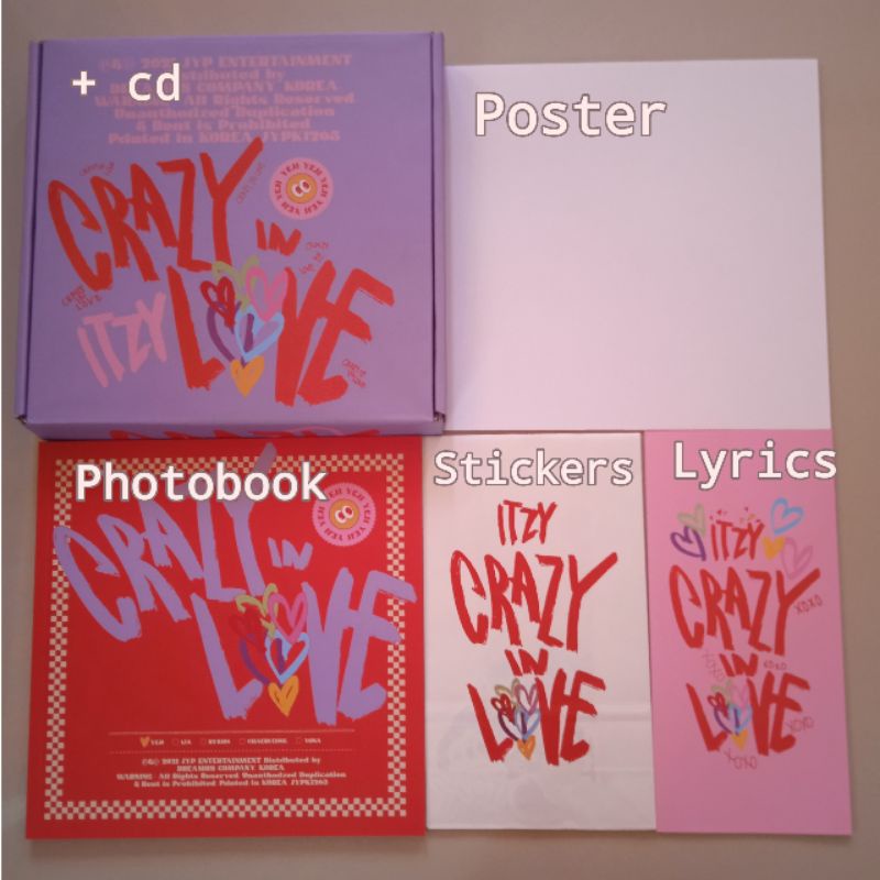 Album Only Crazy In Love Yeji ver. [Baca Deskripsi]