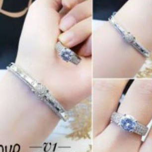 xuping gelang dan cincin lapis emas 24k