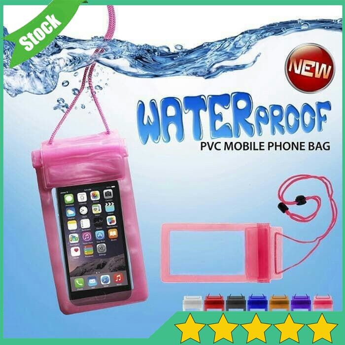 Waterproof XL Universal / Waterproof Hp Anti Air / Sarung Hp Anti Air / Case Waterproof Handphone