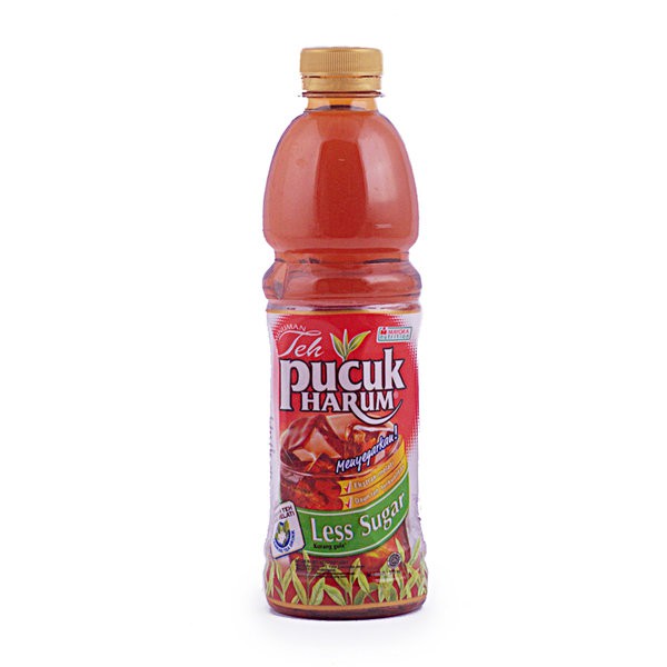 

PUCUK HARUM Less Sugar Tea 350ml Teh Melati Rendah Gula Kemasan Botol