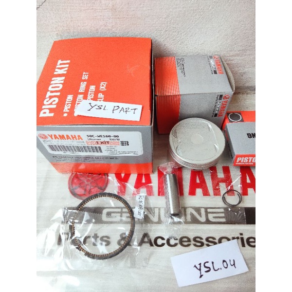 Jual PISTON KIT ORIGINAL YAMAHA JUPITER MX OLD NEW 135 CC PISTON
