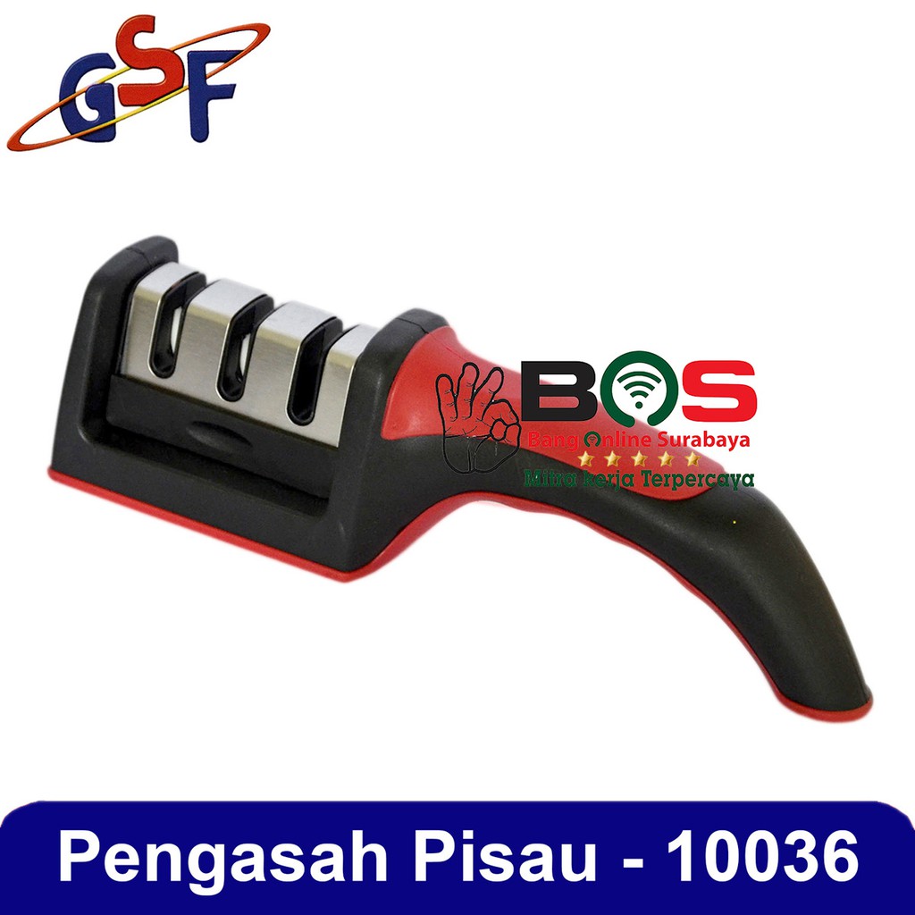 Alat Pengasah Alat Asahan Pisau Gunting Dapur GSF-10036 Knife Sharpener