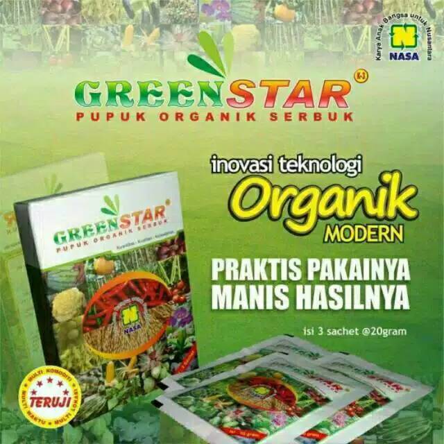 PUPUK GREENSTAR NASA_Pupuk semua Jenis Tanaman & Sayuran