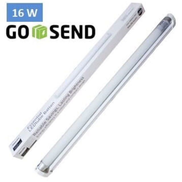 lampu philips led neon tl t8 set 16w 16 w 16watt 16 watt