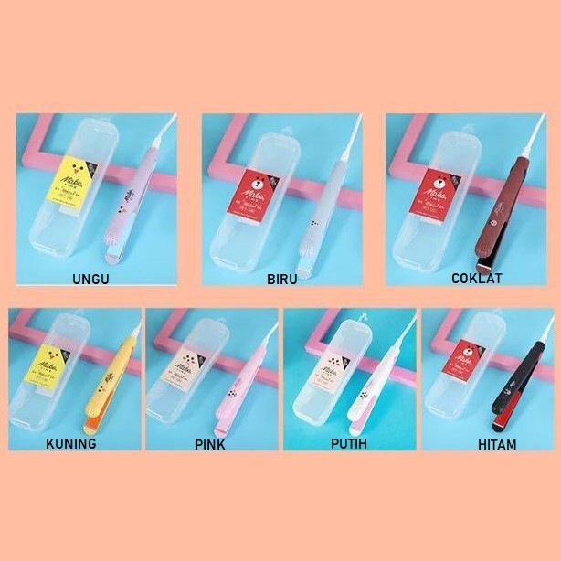 Catokan Rambut Karakter 2 in 1 / Catok Rambut / Catokan Mini / Kemier
