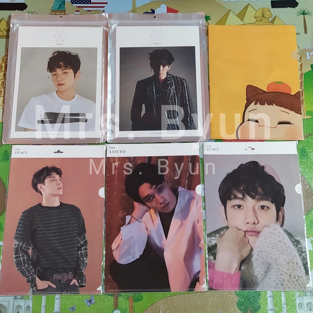 

A4 Photoset dan L Holder/Map EXO