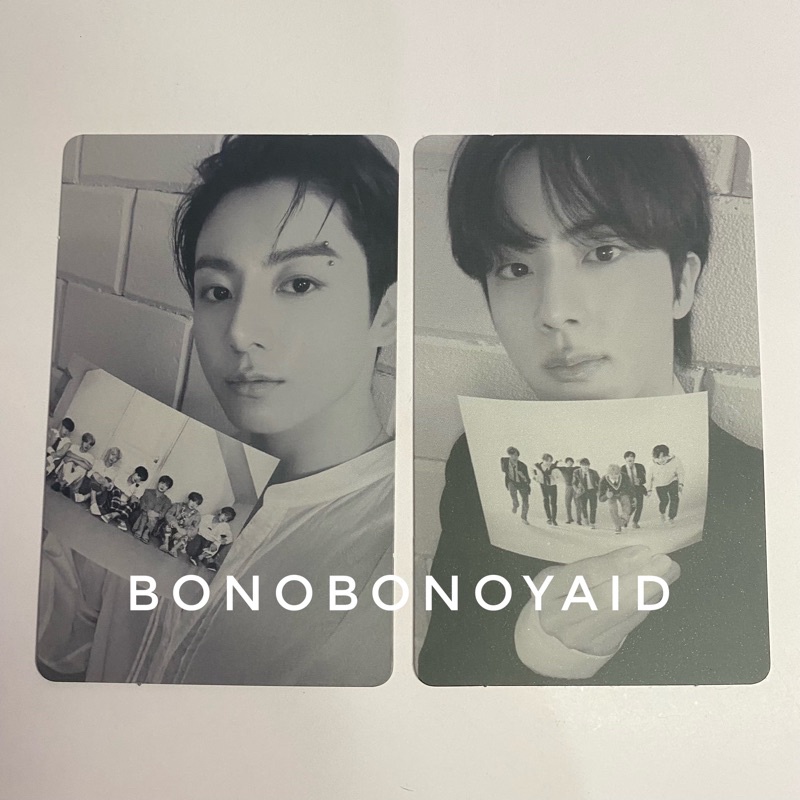 Pc Jungkook Jin namjoon Proof Standartd Official / RPC Jk jin rm proof official