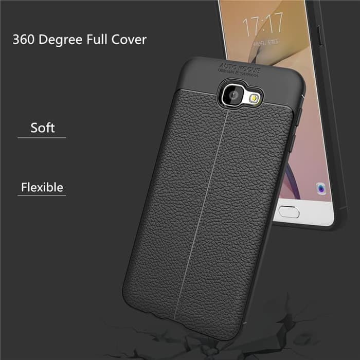 Samsung Galaxy Note 9 10 Plus softcase leather look focus soft case cover silikon