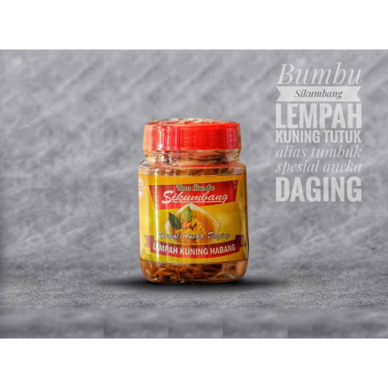 

bumbu lempah kuning toboali habang untuk daging