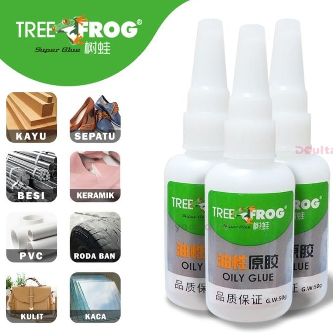 

(BISA COD) TREE FROG Lem Setan Super Glue Serbaguna kuat Cairan Perekat INSTANT BIG SALE Kode 788