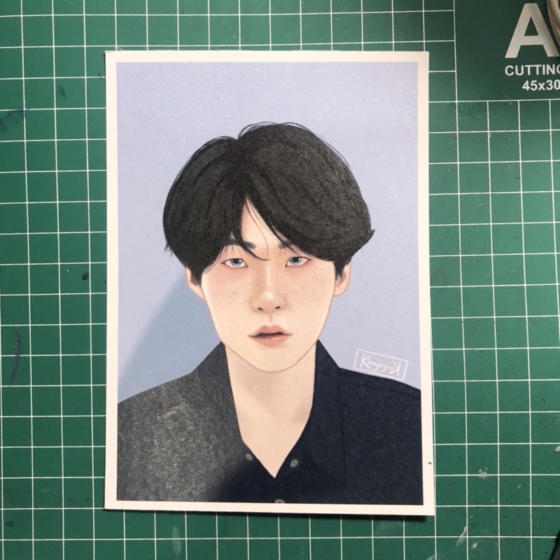 

Suga Tear Fanart Artprint