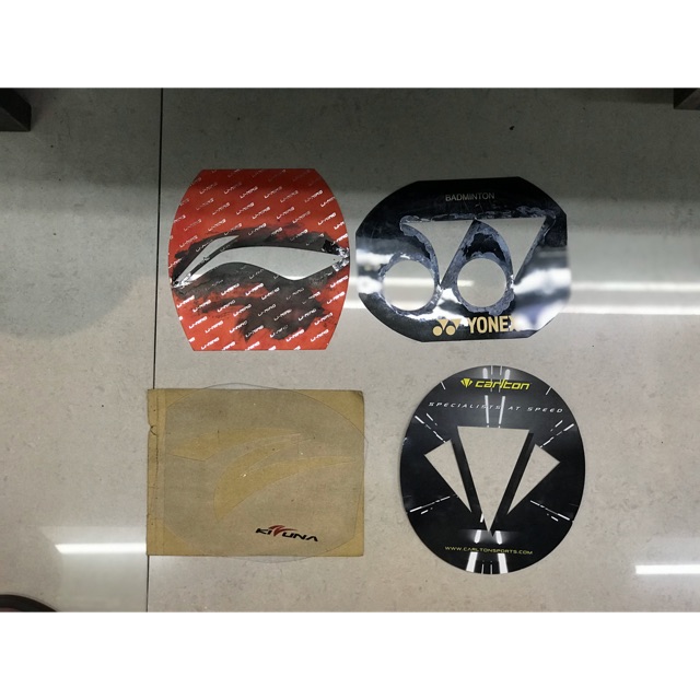 PASANG LOGO SENAR RAKET