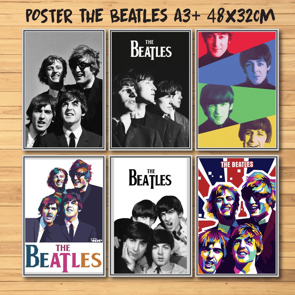 Poster Band The Beatles A3+ 48x32CM