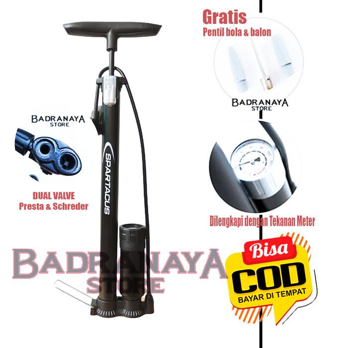 Pompa Angin Pompa Ban Sepeda Motor Mobil Kompaan Angin Manual Kompa Tangan