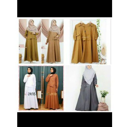 gamis dinas Pemda PNS PDH guru pegawai