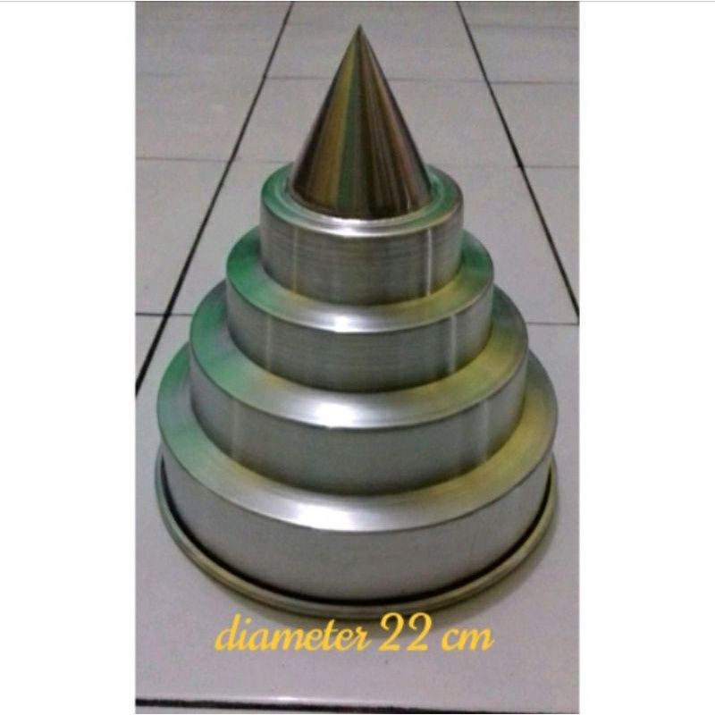 Cetakan/Nasi/Tumpeng/4 Susun Besar