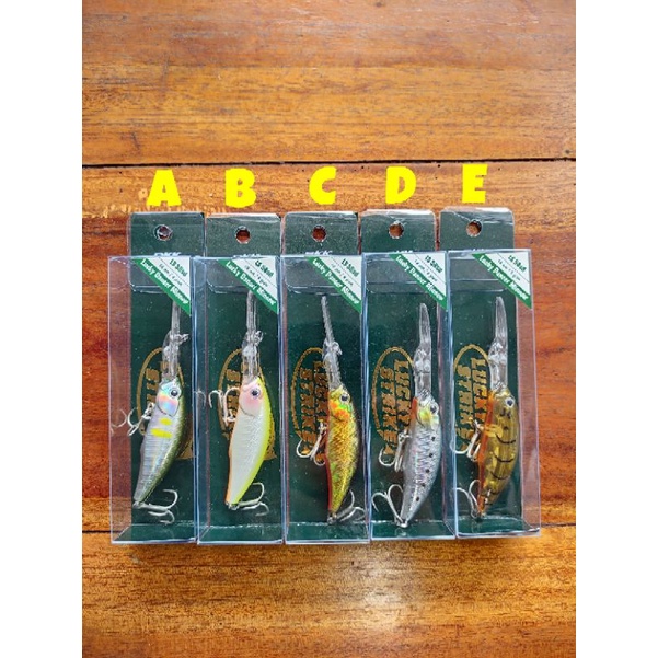 Lucky Dancer Minnow Lure Lidah panjang