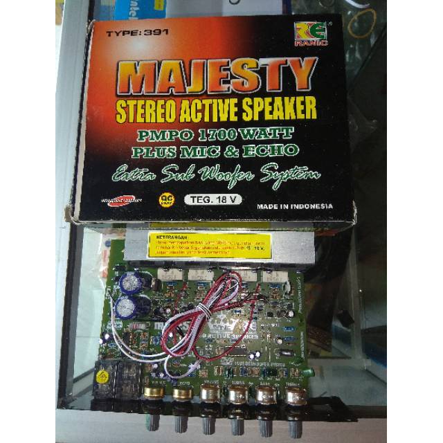 PROMO Kit aktif speaker stereo majesty sanken atau hanaya 2SA1216 2SC2922