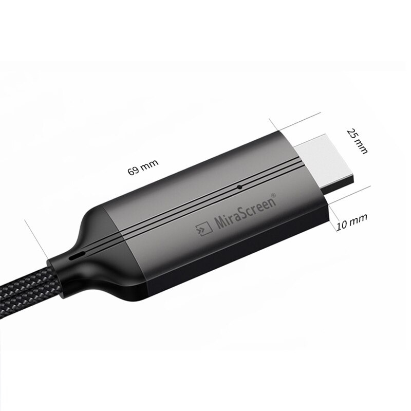 Kabel Adaptor 3in1 USB Type C Micro USB Lightning to HDMI MHL BltAudio