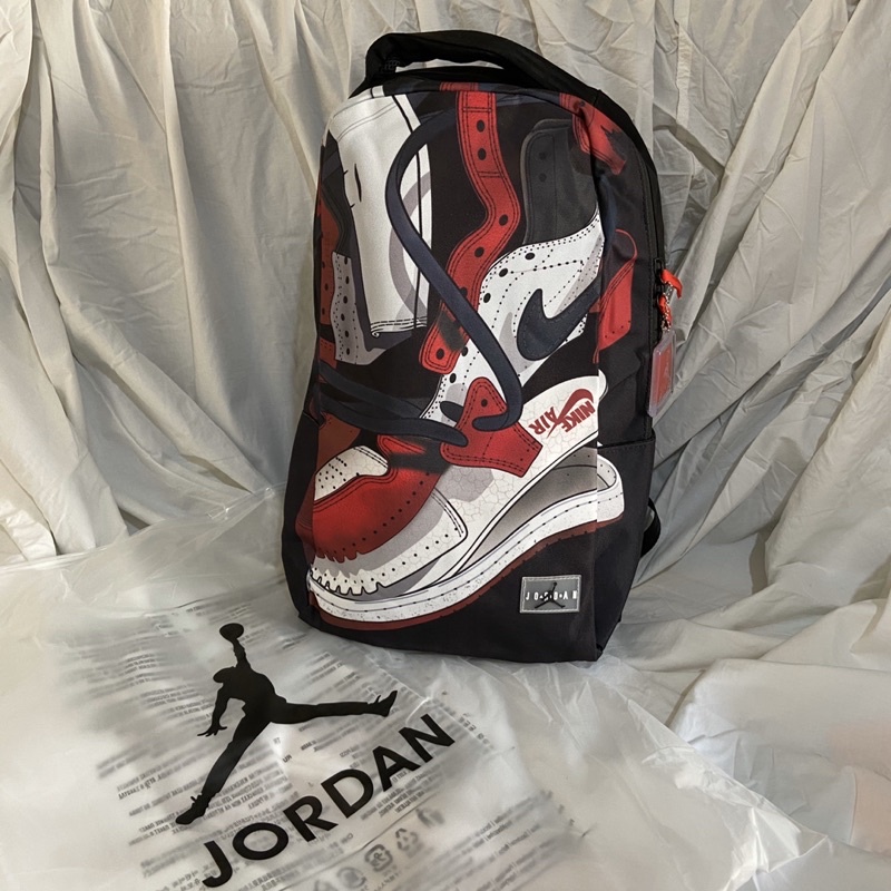 Backpack / Ransel Jordan Grafiti Red