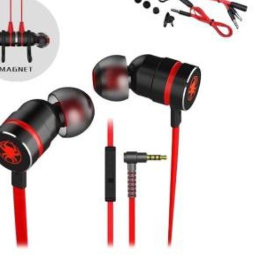 ♤ Earphone PLEXTONE G20 In Ear Gaming Headset Gaming Plextone G20 Earphone Gaming Headset Plextone ➣