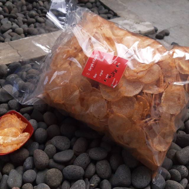 

Keripik kaca 1kg pedas