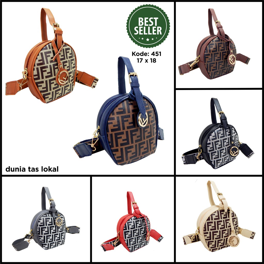 Mini Bag Korean Bag Tas Abg Tas Lucu Tas Selempang Tas Unik Fashion Wanita KL 451