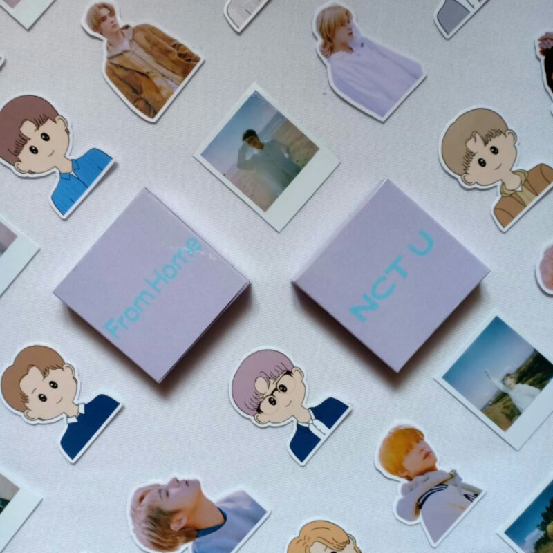

Sticker NCT U From Home + Minibox
