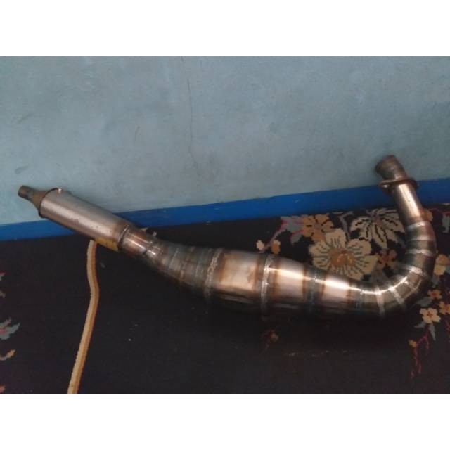 Knalpot rx king kolong pyton plat karat