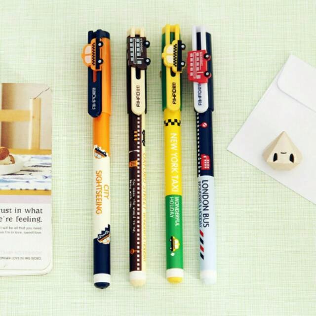 

Pulpen Gel London Bus n Taxi 0.35mm