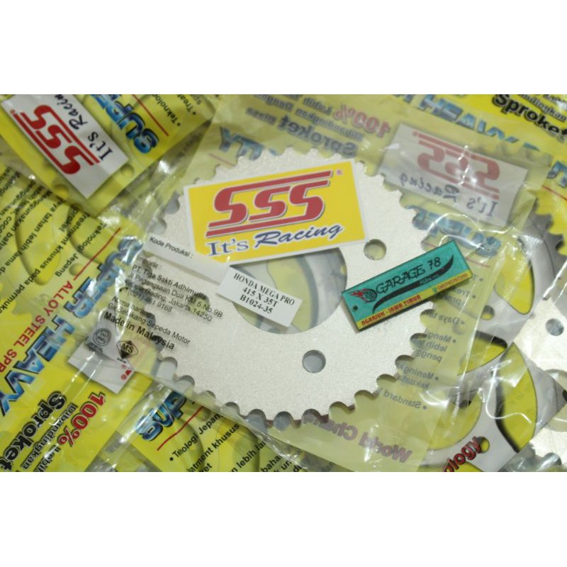 Gear sss 415 31 32 33 34 35 megapro tiger gl cb150r cbr verza