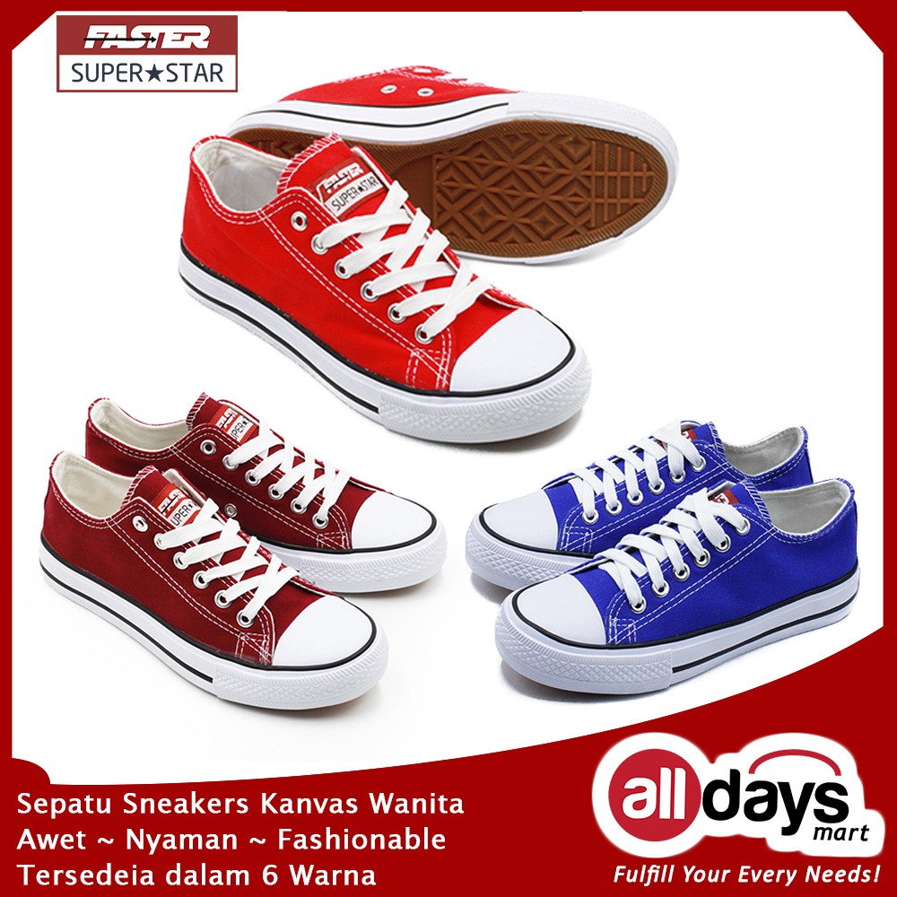 Faster Sepatu Sneakers  Wanita 1603-03 Size 36-40