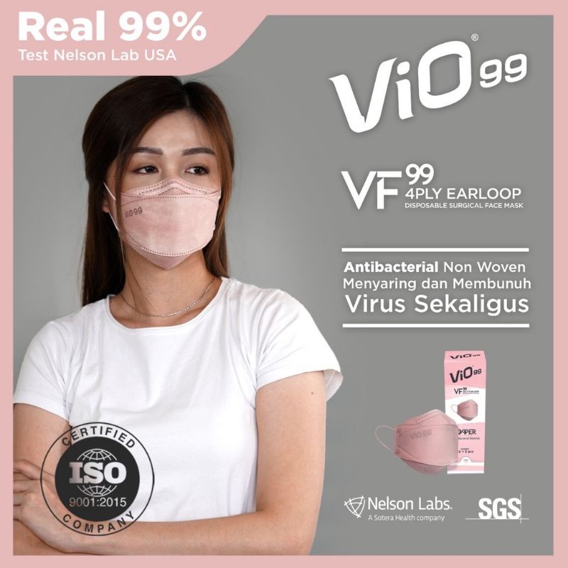 Masker VIO VF99 4PLY EARLOOP