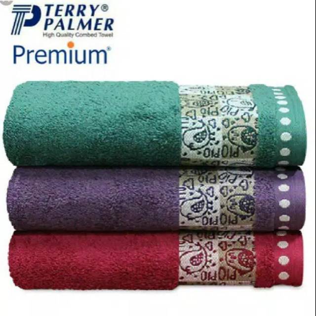 HANDUK UNTUK HOTEL PREMIUM BY TERRY PALMER-HANDUK HOTEL TERRY PALMER-HANDUK PALMER MOTIF UK 70X140CM