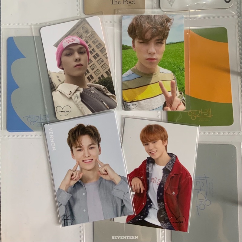 seventeen vernon photocard tc henggarae an ode dome haru