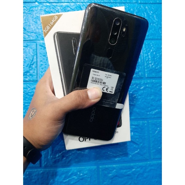 oppo A5 2020 ram 3/64gb bekas pakai