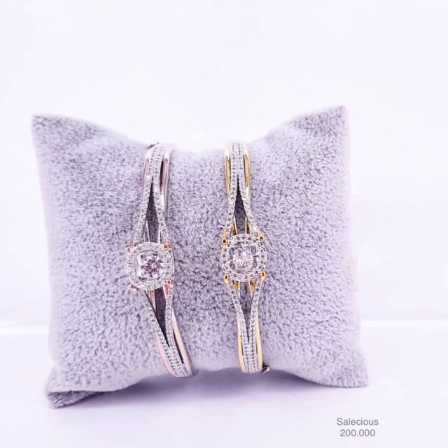 Gelang dancing stone luxury lapis emas 18K