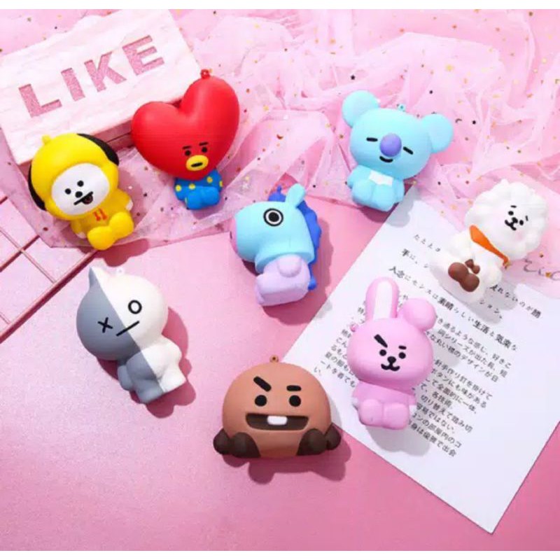 [Gudang Squishy] Squishy BT21 Slow Rising TERMURAH TERBARU