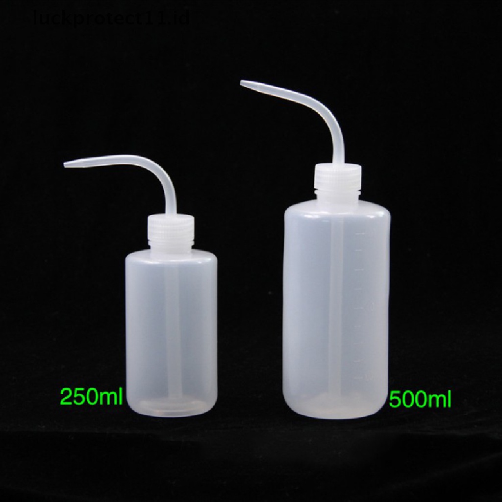 //HG&amp;ID// Eyebrow Eyelash Cleaning Washing Bottle Elbow Long Tube Bottle Flower Waterer .