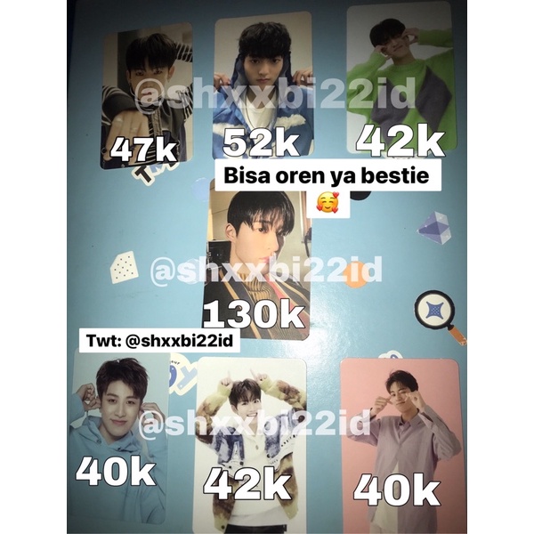 Photocard/pc hanbin waterfall