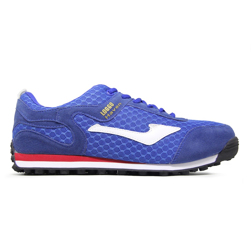 Sepatu Loggo - Genuine Haven Blue - Sneakers casual sepatu pria warna biru size 38-43