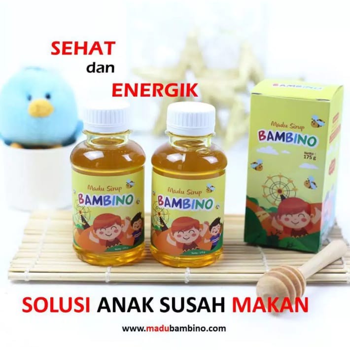 

VITAMIN PENAMBAH NAFSU MAKAN - BAMBINO SIRUP