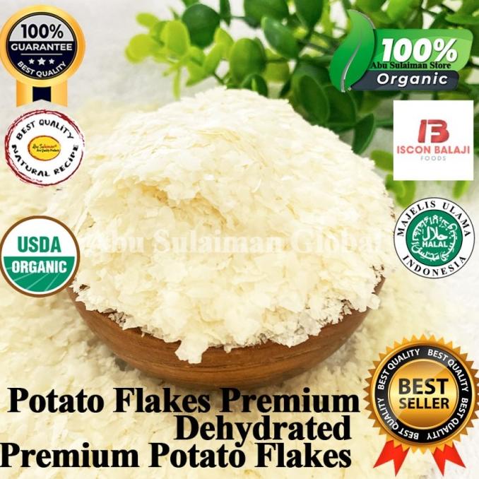 

[COD] Potato Flakes 1000 gr Tepung Kentang Mashed Potato Flakes Organik 1 KG [COD]