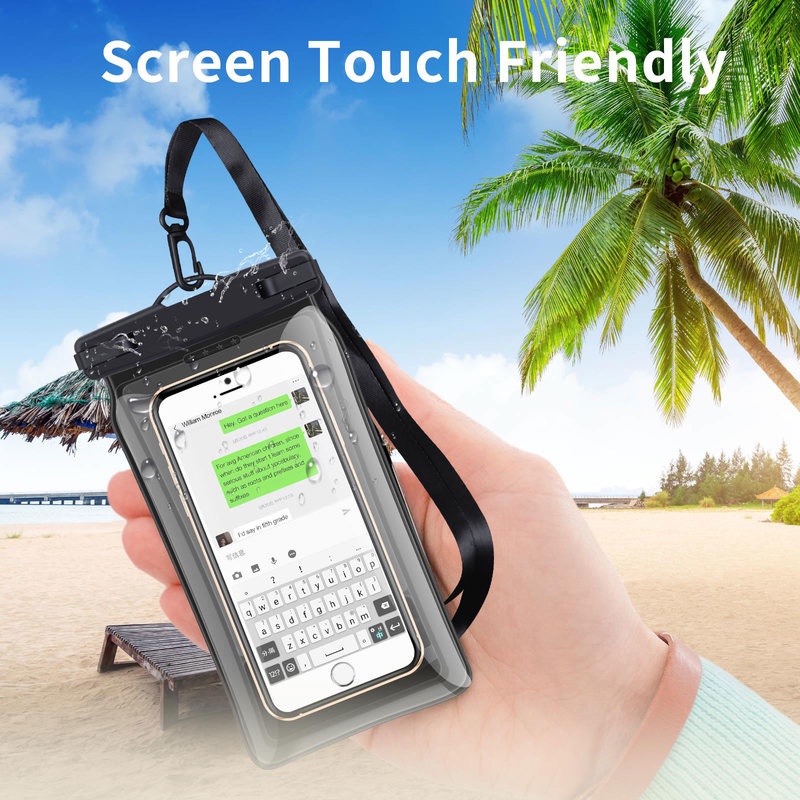 Tas Pouch Handphone Universal Anti Air Untuk iPhone Samsung Huawei